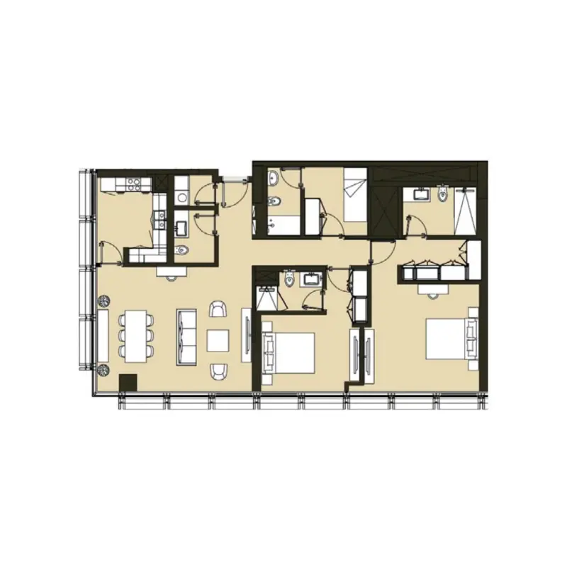 2 bedroom