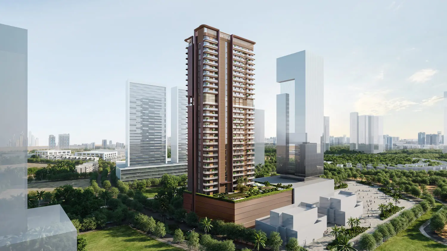 Luxor Tower in Jumeirah Village Circle (JVC) by Imtiaz Development - Exterior Image 2