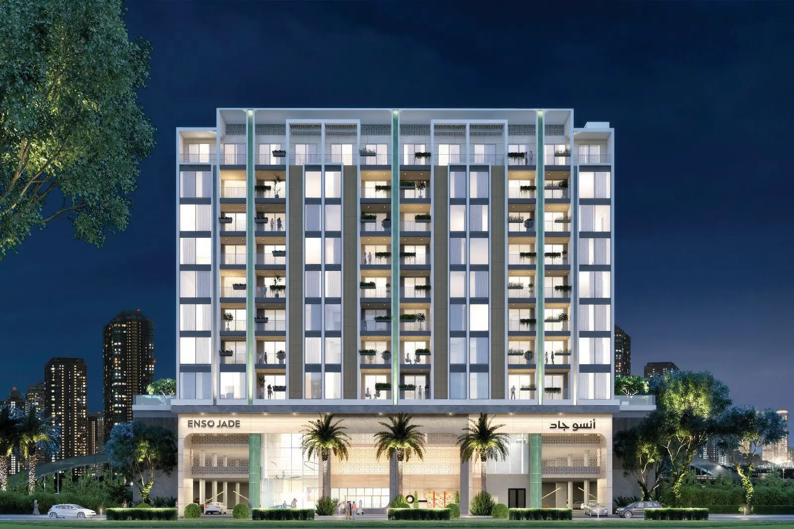 Enso Jade in Jumeirah Garden City by Enso Delevopment