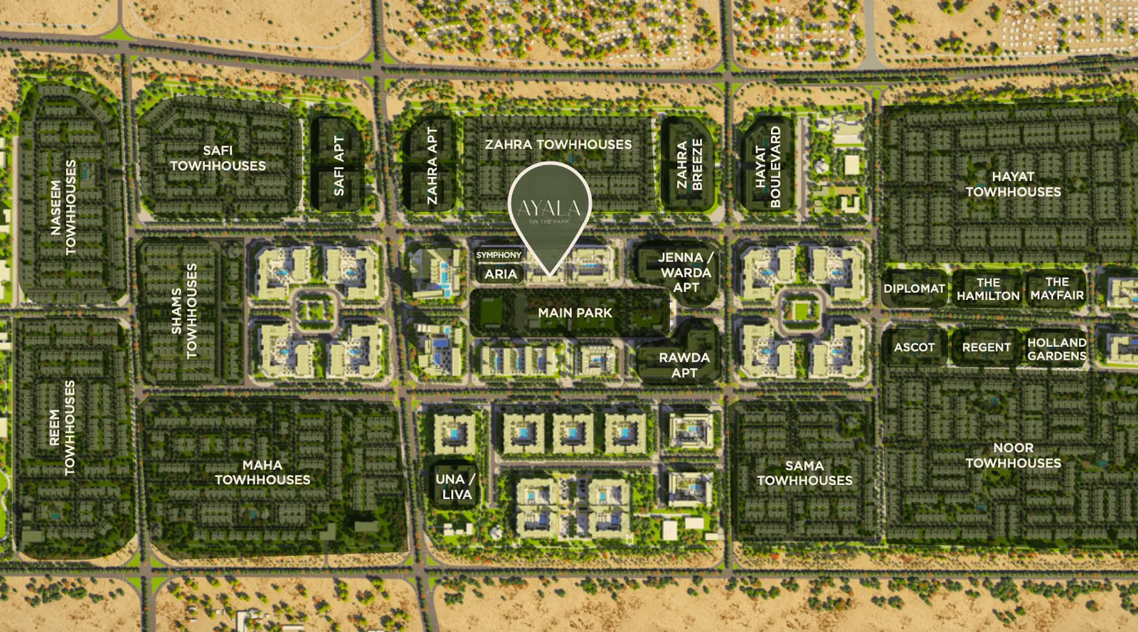 Ayala on the Рark Master Plan