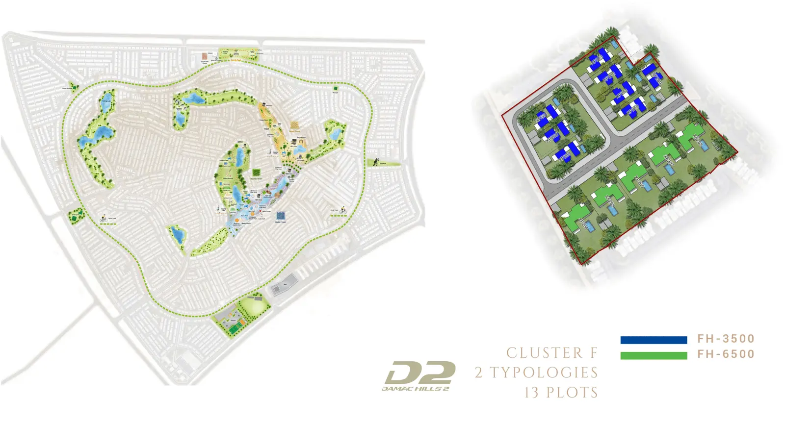 The Farmhouses master plan