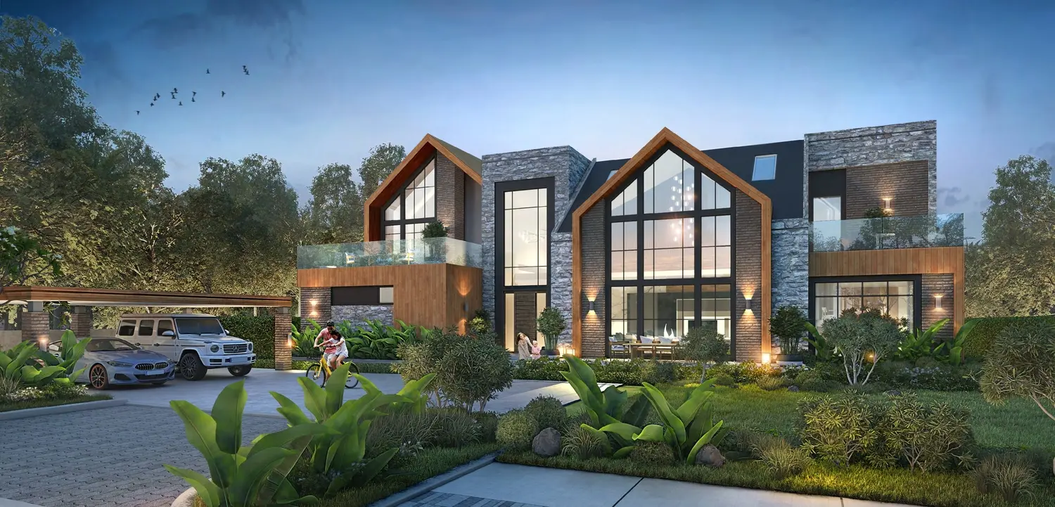The Farmhouses in Damac Hills 2 by DAMAC - Exterior Image 3