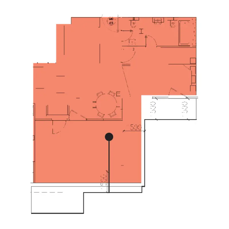 1 bedroom
