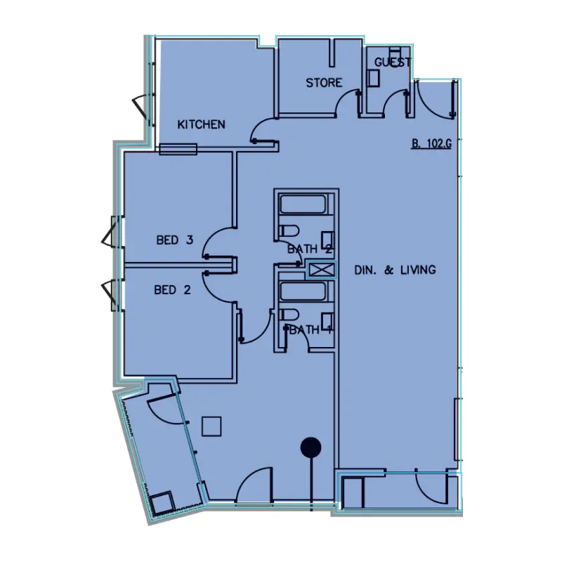 3 bedroom