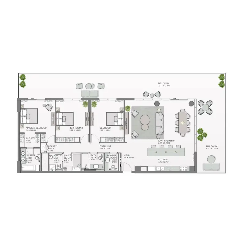 3 bedroom
