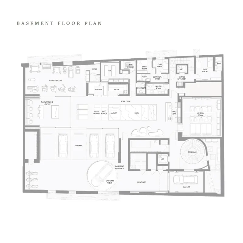 7 bedroom floor plan