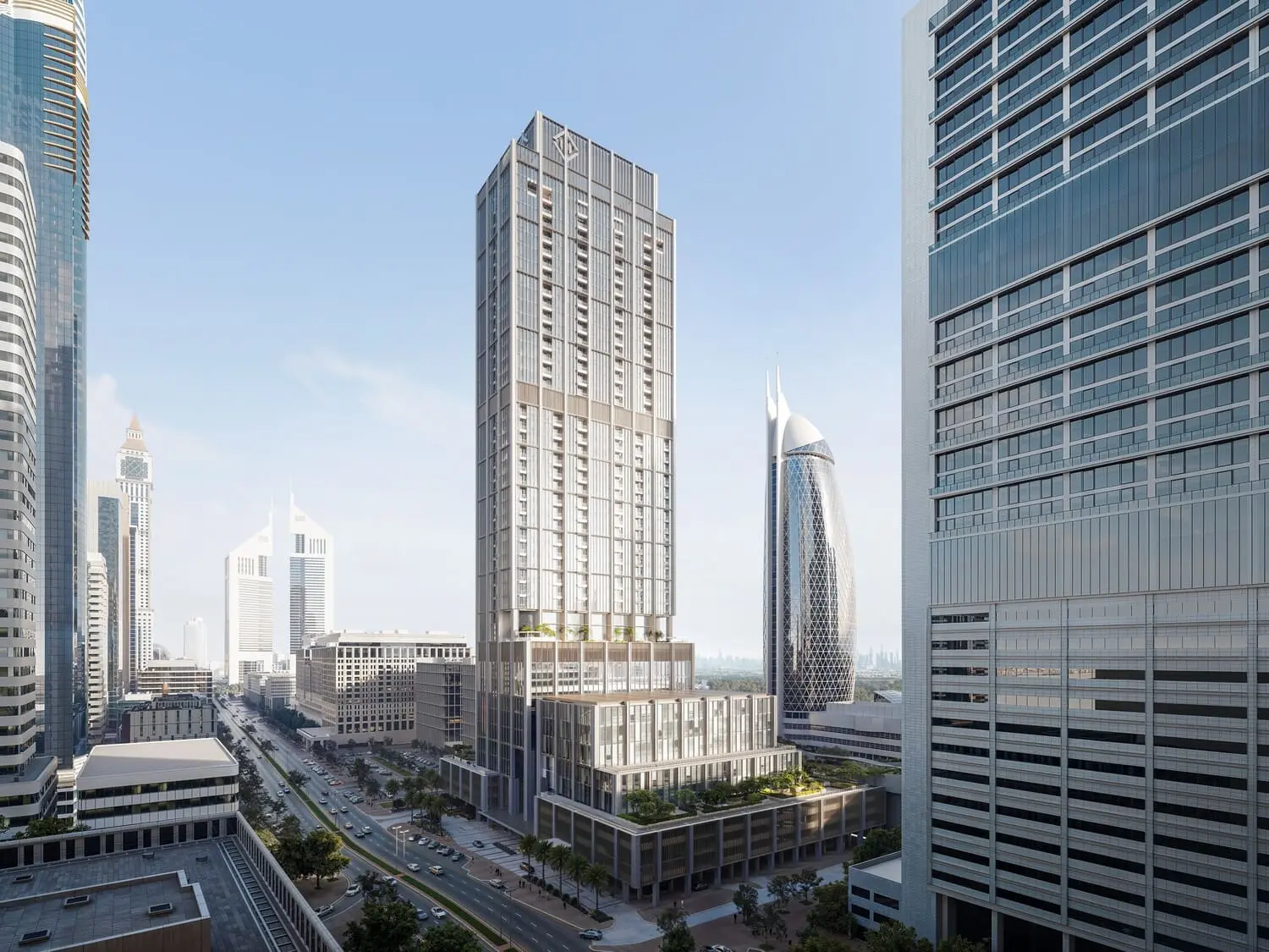 DIFC Heights Tower Master Plan 2