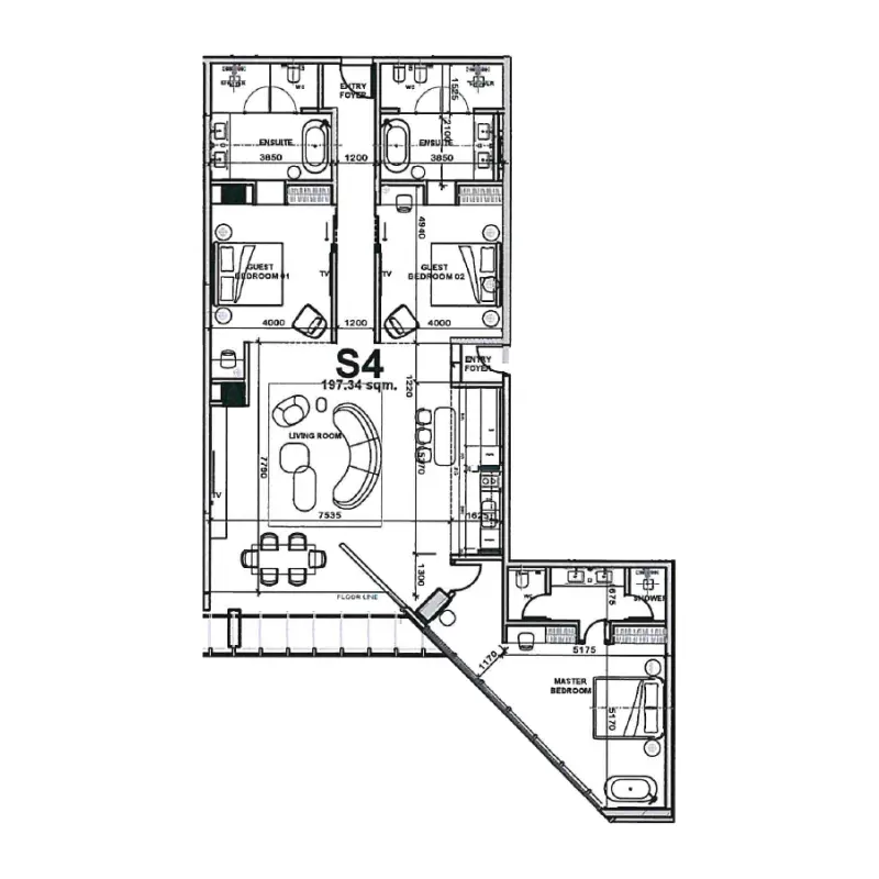 3 bedroom