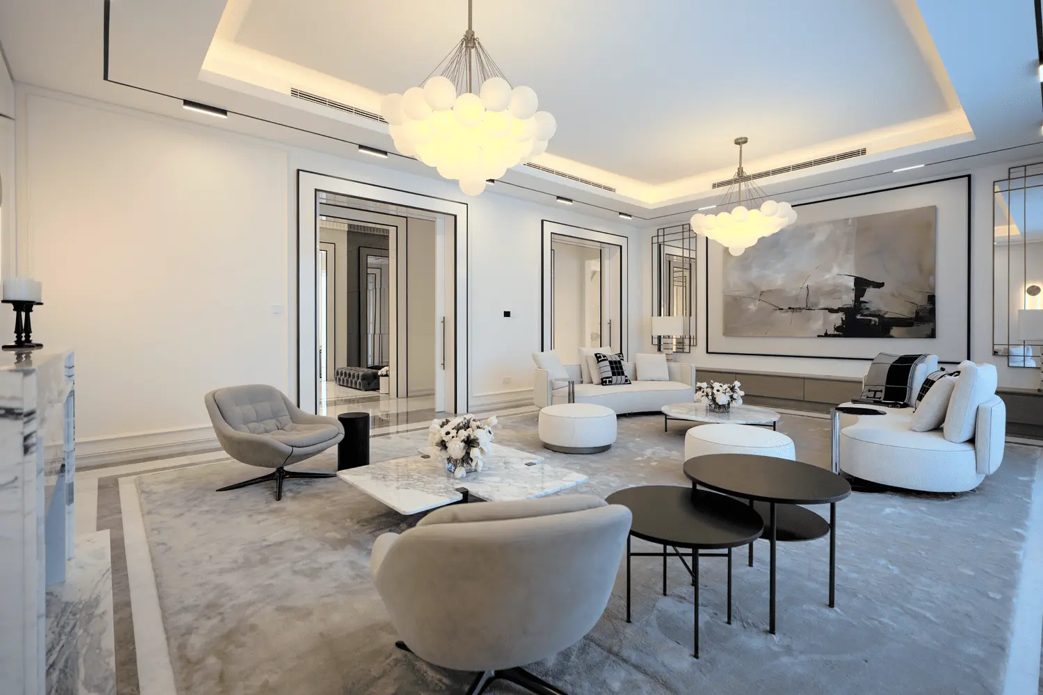 Silk Leaf 4 in Al Barari by Range Developments - Interior Image 7