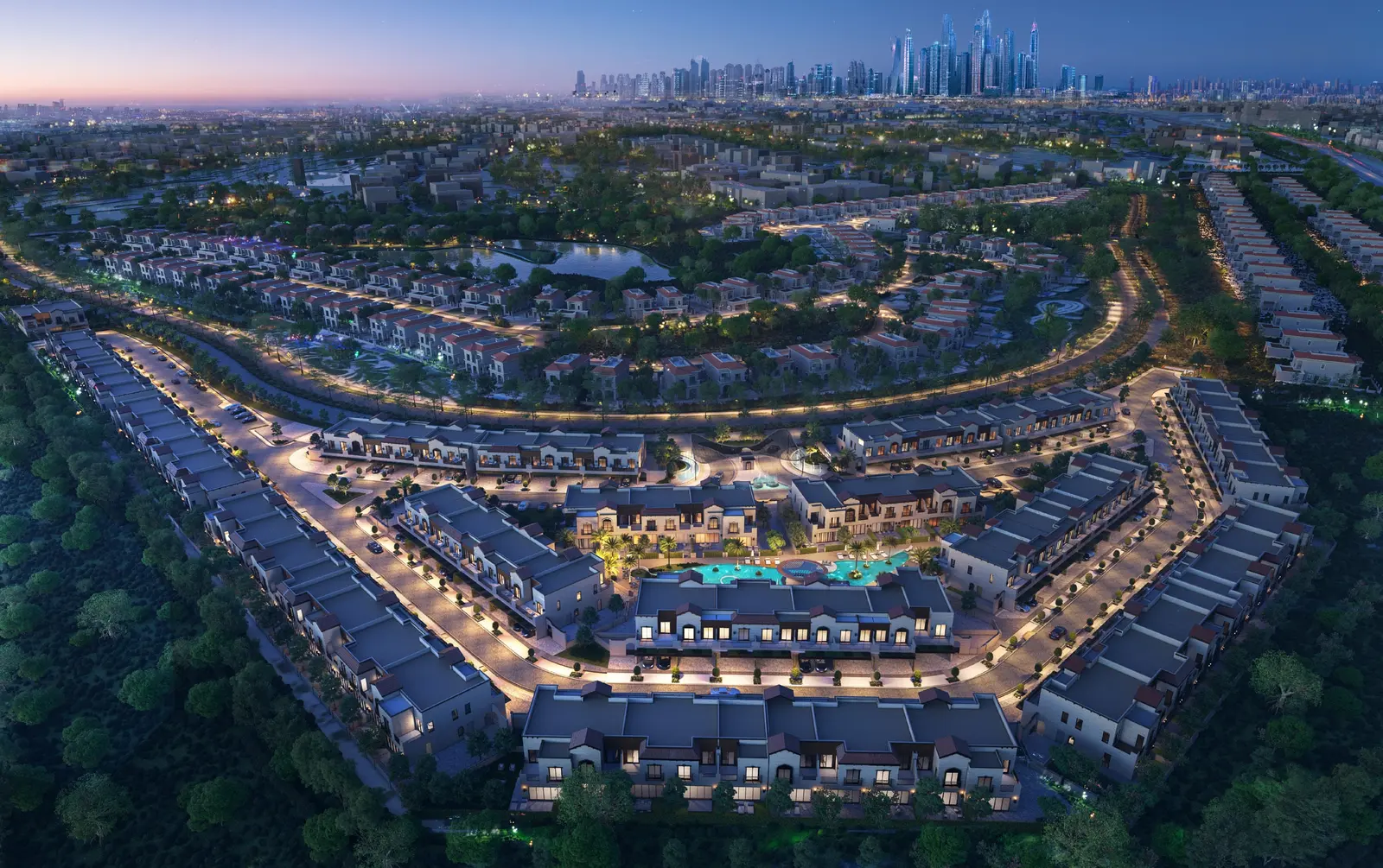 Jasmine Lane in Jumeirah Golf Estates by Durar Group - Exterior Image 2