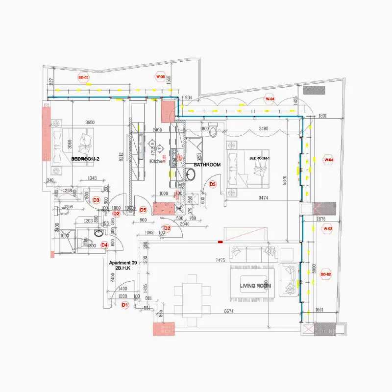 2 bedroom