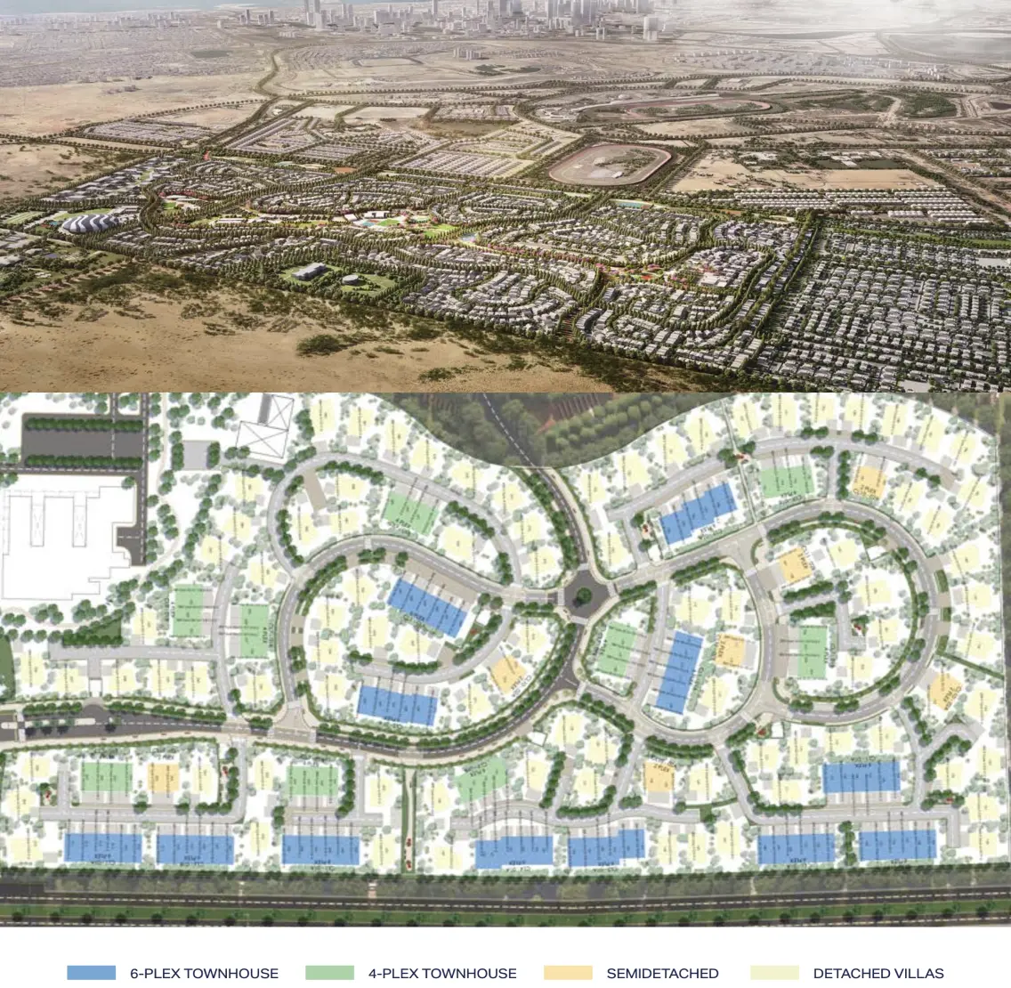 Nad Al Sheba Gardens Master Plan