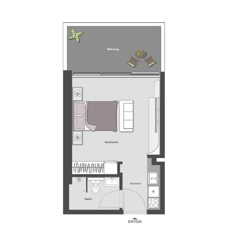 Studio apartments - Arib Collection