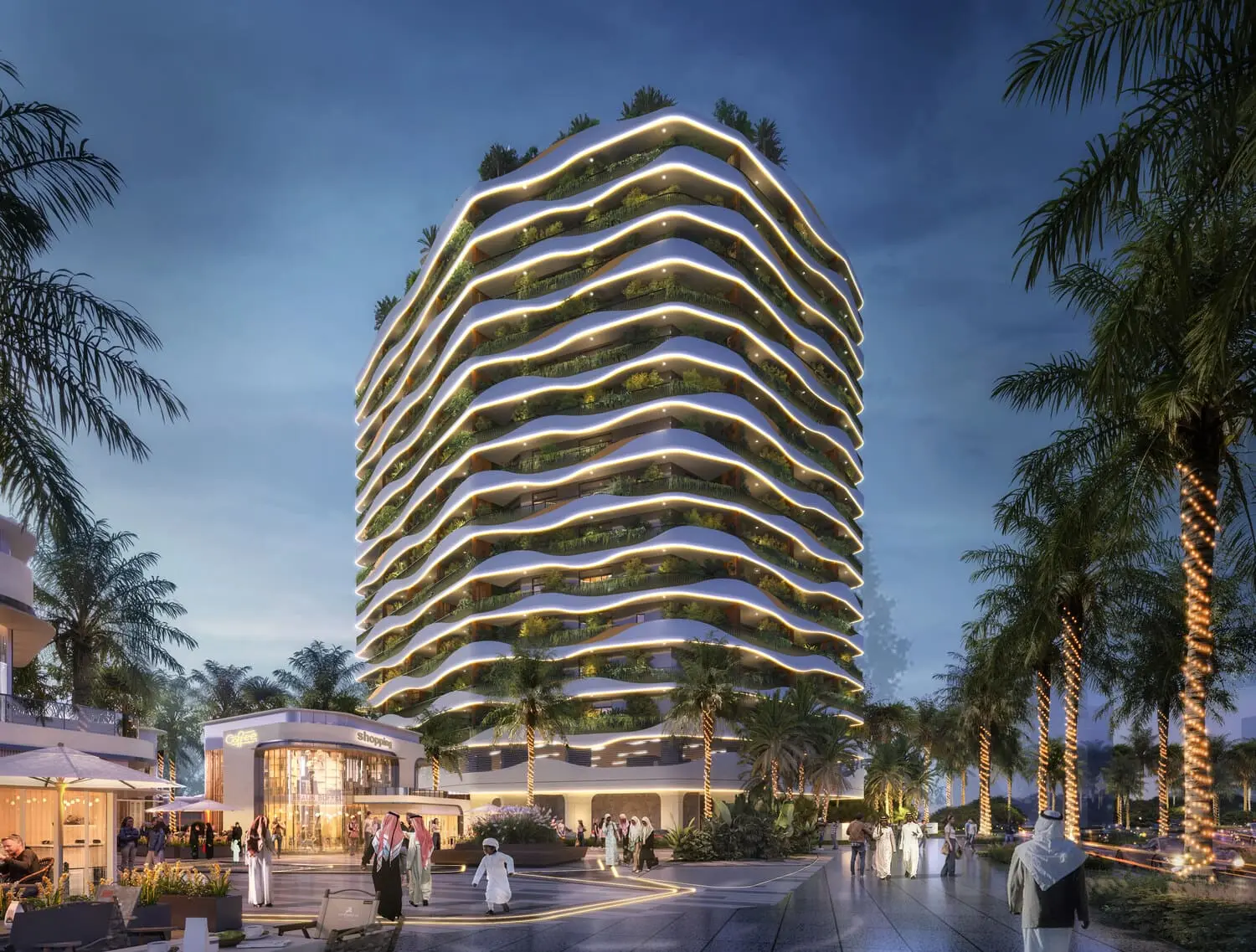 Forest City 2 in Dubai Land Residence by HZ DEVELOPMENT - Exterior Image 4