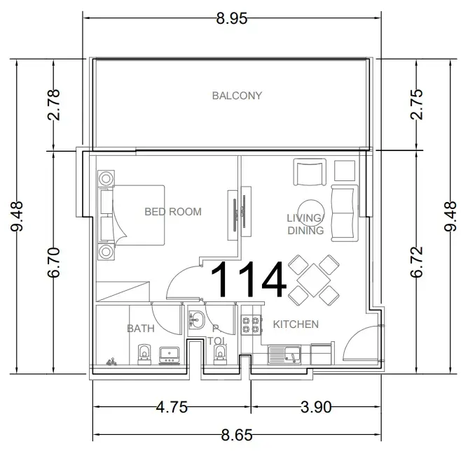 1 Bedroom apartments - AG Ark