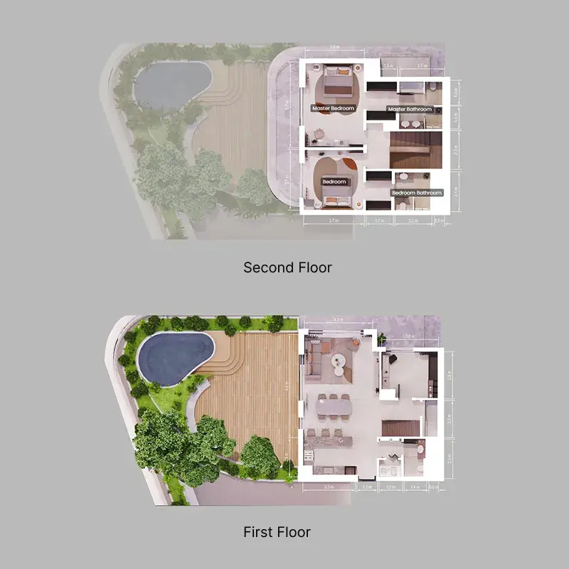 2 Bedrooms duplex - Verdes by Haven