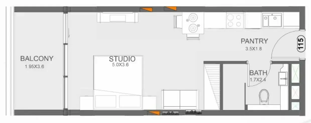 Studio apartments - Floarea Oasis