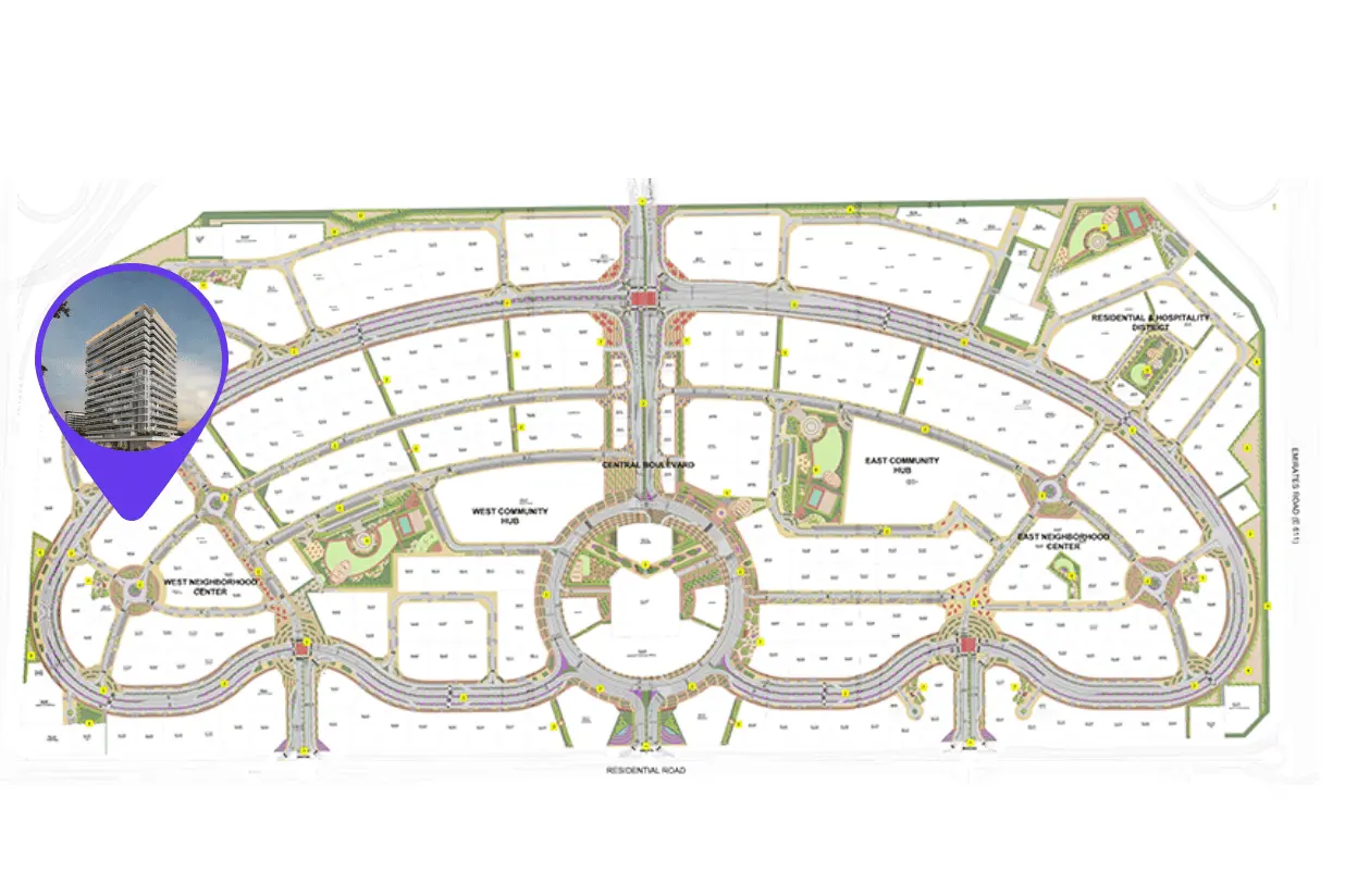 Floarea Oasis master plan