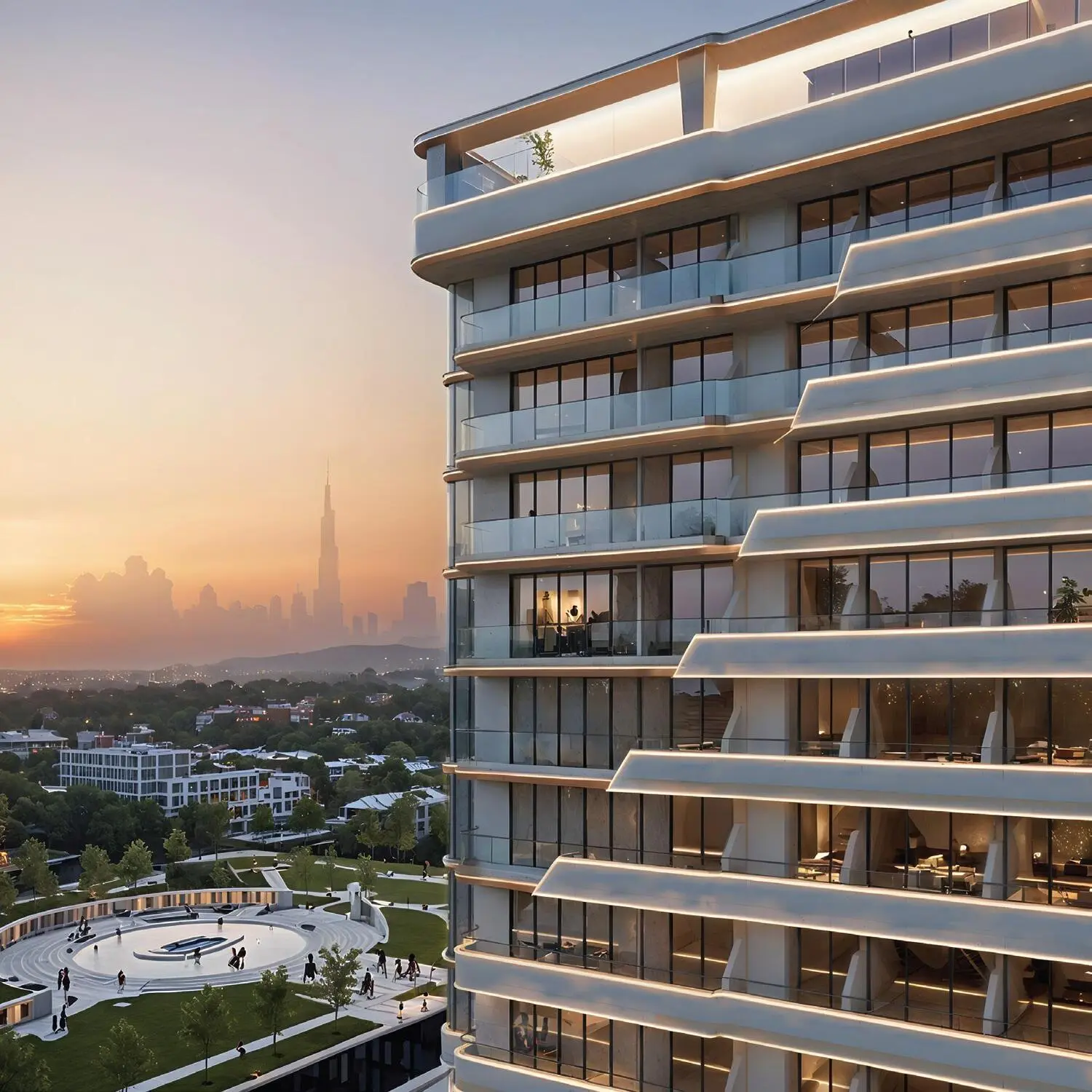Floarea Oasis in Dubai Land Residence by Mashriq Elite - Exterior Image 2