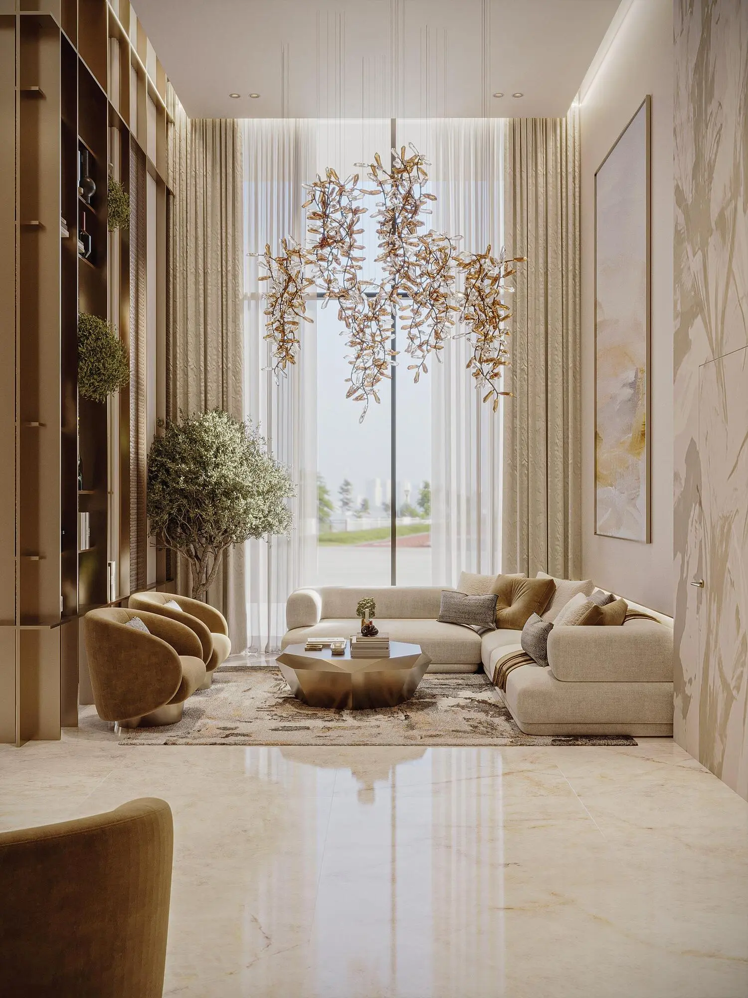 Floarea Oasis in Dubai Land Residence by Mashriq Elite - Lobby Image 3