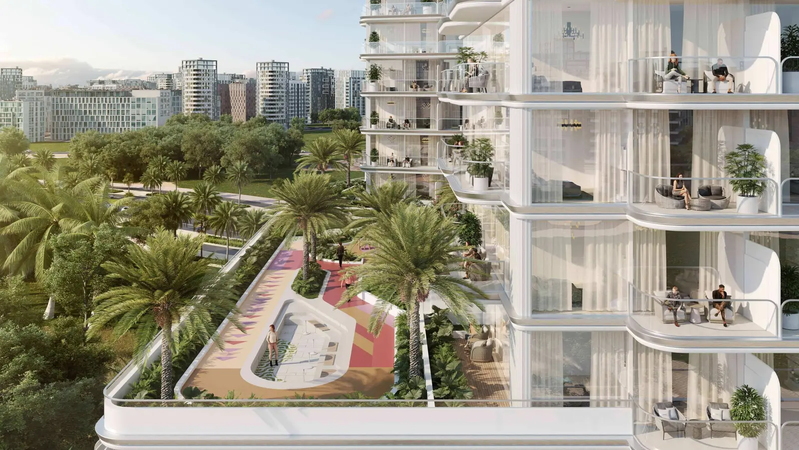 Cove Grand in Dubai Land Residence by Imtiaz Development - Exterior Image 2