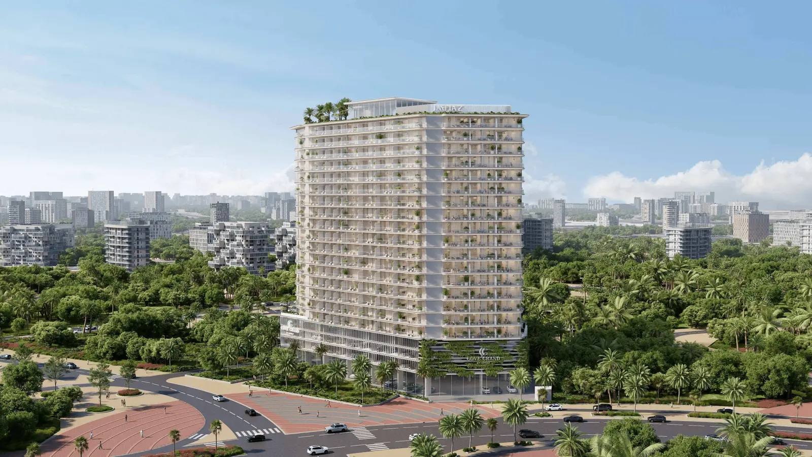Cove Grand in Dubai Land Residence by Imtiaz Development - Exterior Image 6