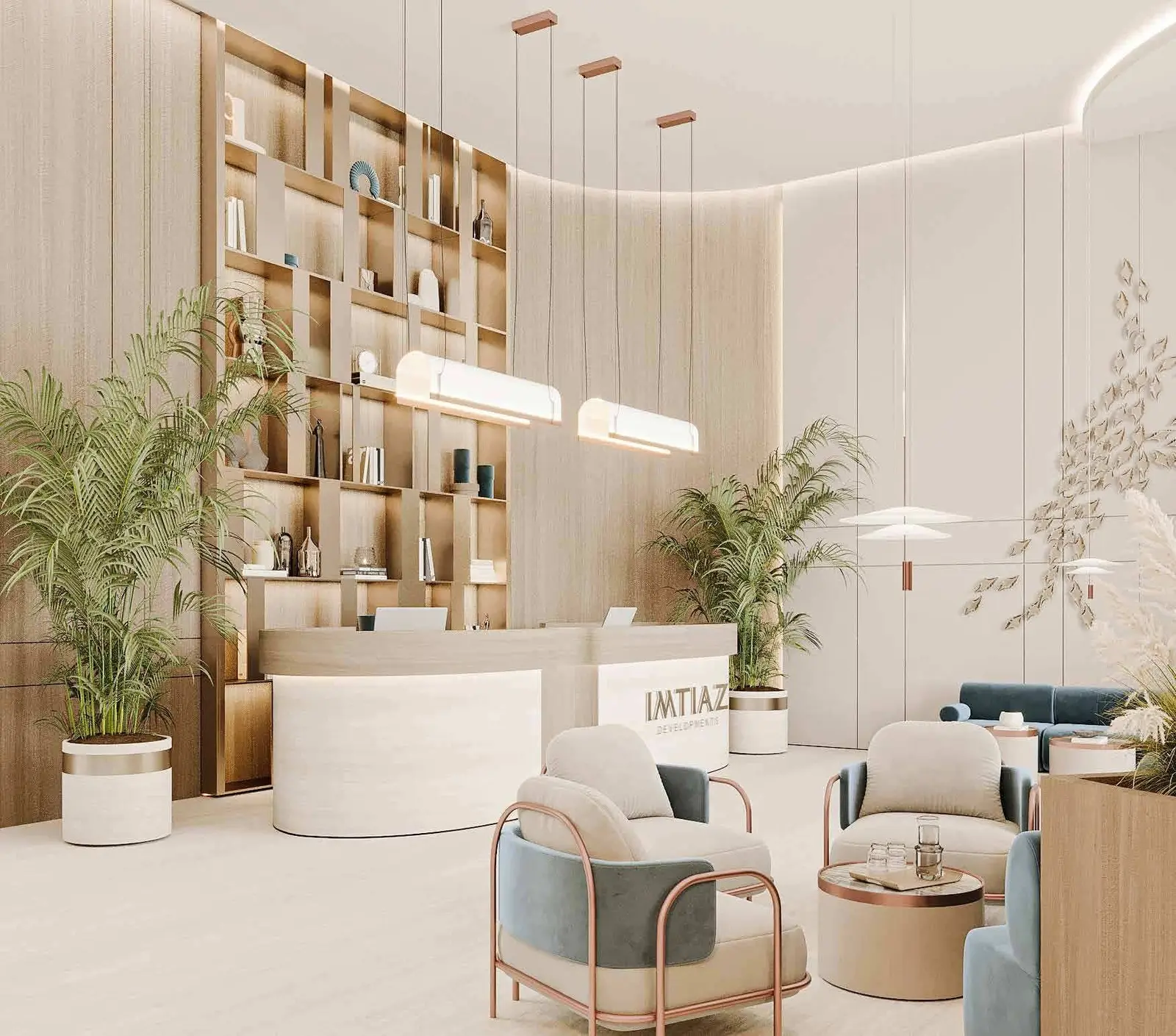 Cove Grand in Dubai Land Residence by Imtiaz Development - Lobby Image 1