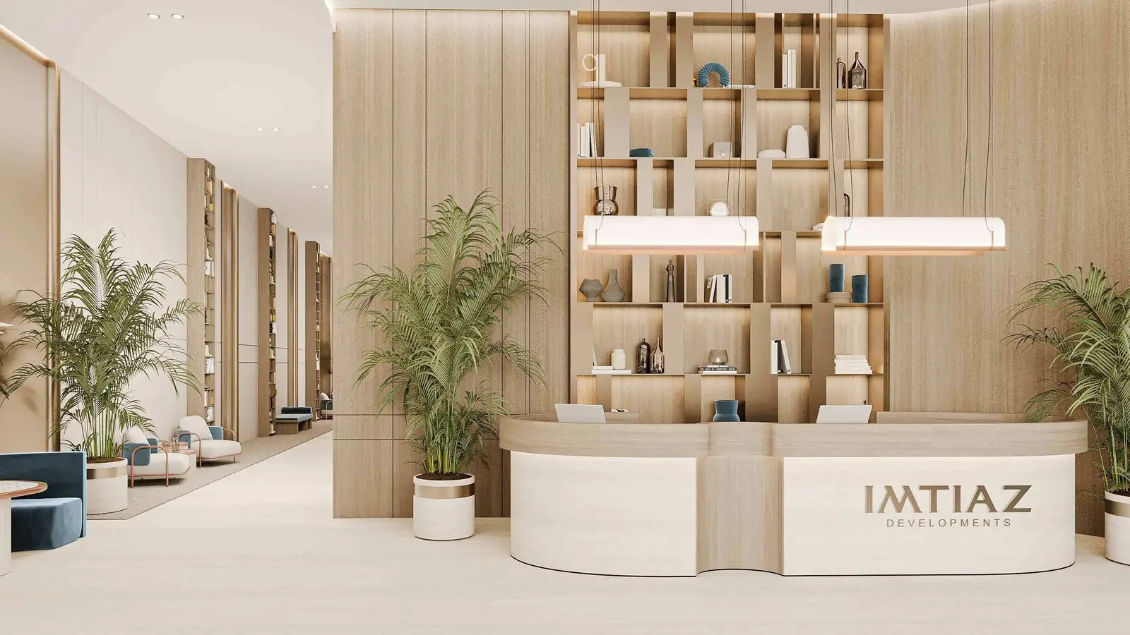Cove Grand in Dubai Land Residence by Imtiaz Development - Lobby Image 2