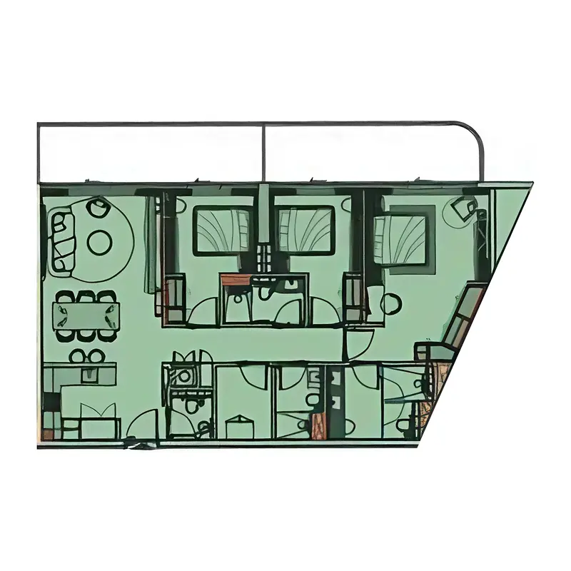 3 bedroom Apartments -  Cove Grand