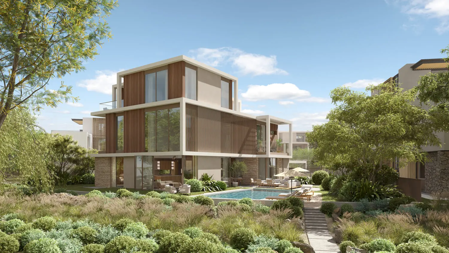 The Acres in Dubai Land Residence by Meraas - Exterior Image 11