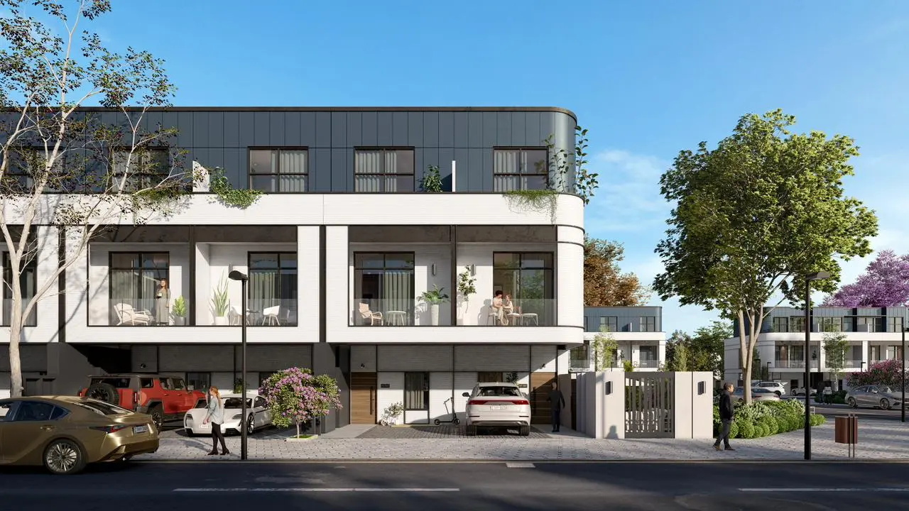 Taormina Village in Dubai Land Residence by Reportage Properties - Exterior Image 7