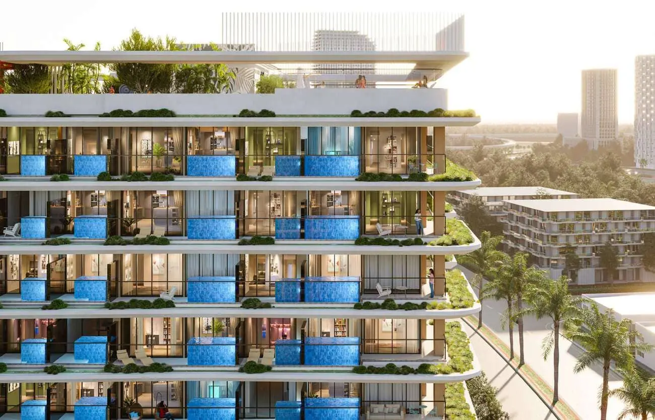 Samana Park Meadows in Dubai Land Residence by Samana - Exterior Image 3