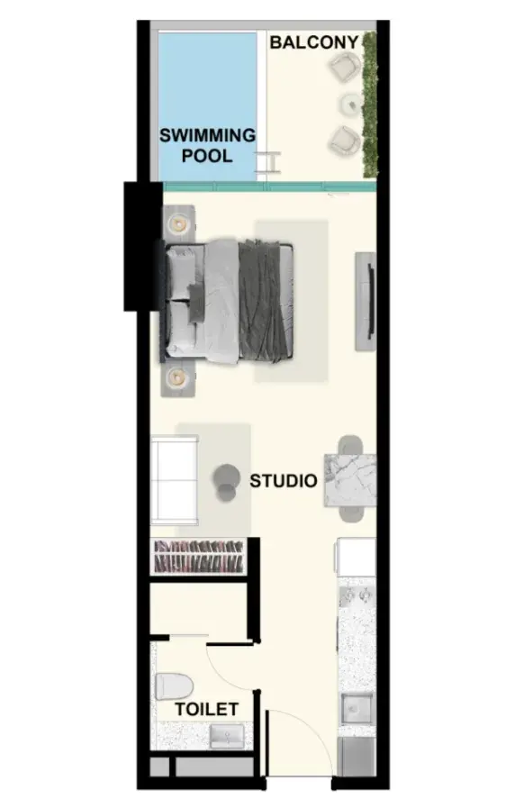 Studio apartments - Samana Ibiza