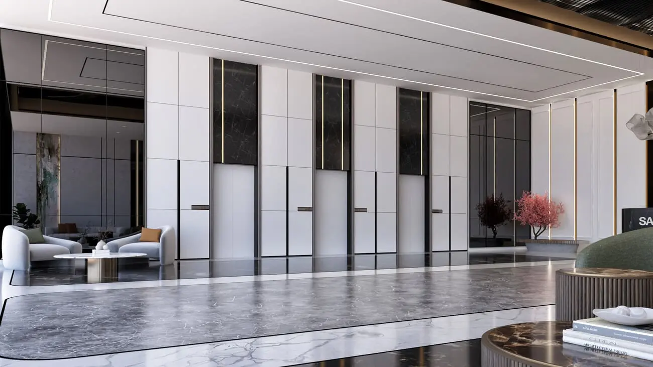 Samana Ibiza in Dubai Land Residence by Samana - Lobby Image 2