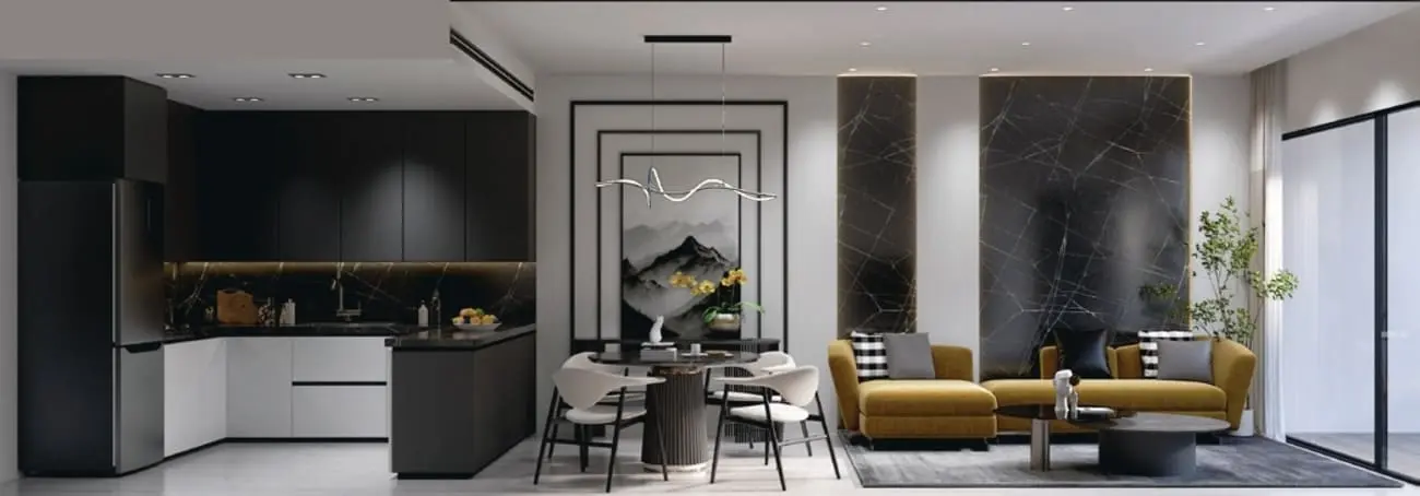 Samana Ibiza in Dubai Land Residence by Samana - Interior Image 1