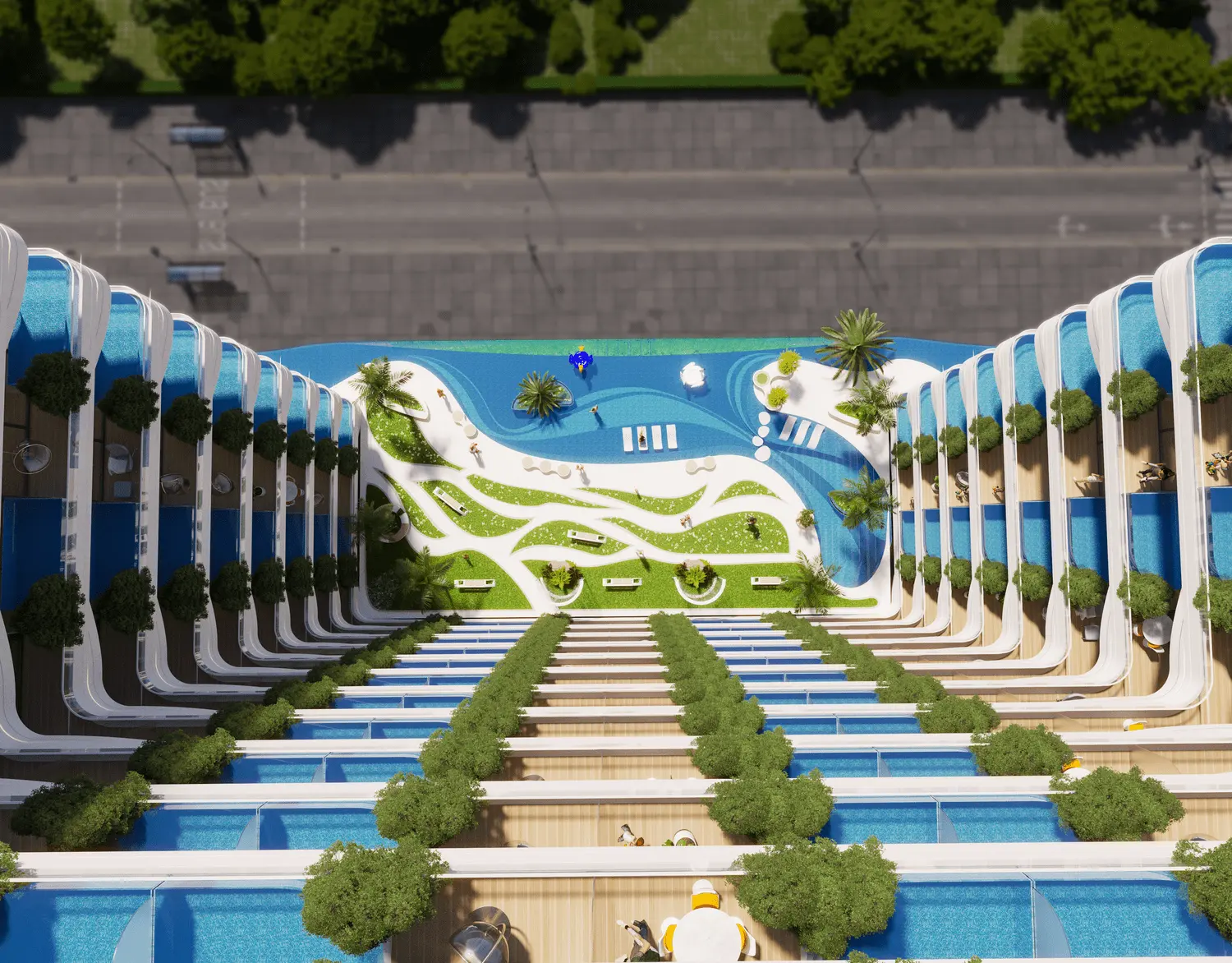 Ivy Gardens by Samana in Dubai Land Residence by Samana - Exterior Image 4