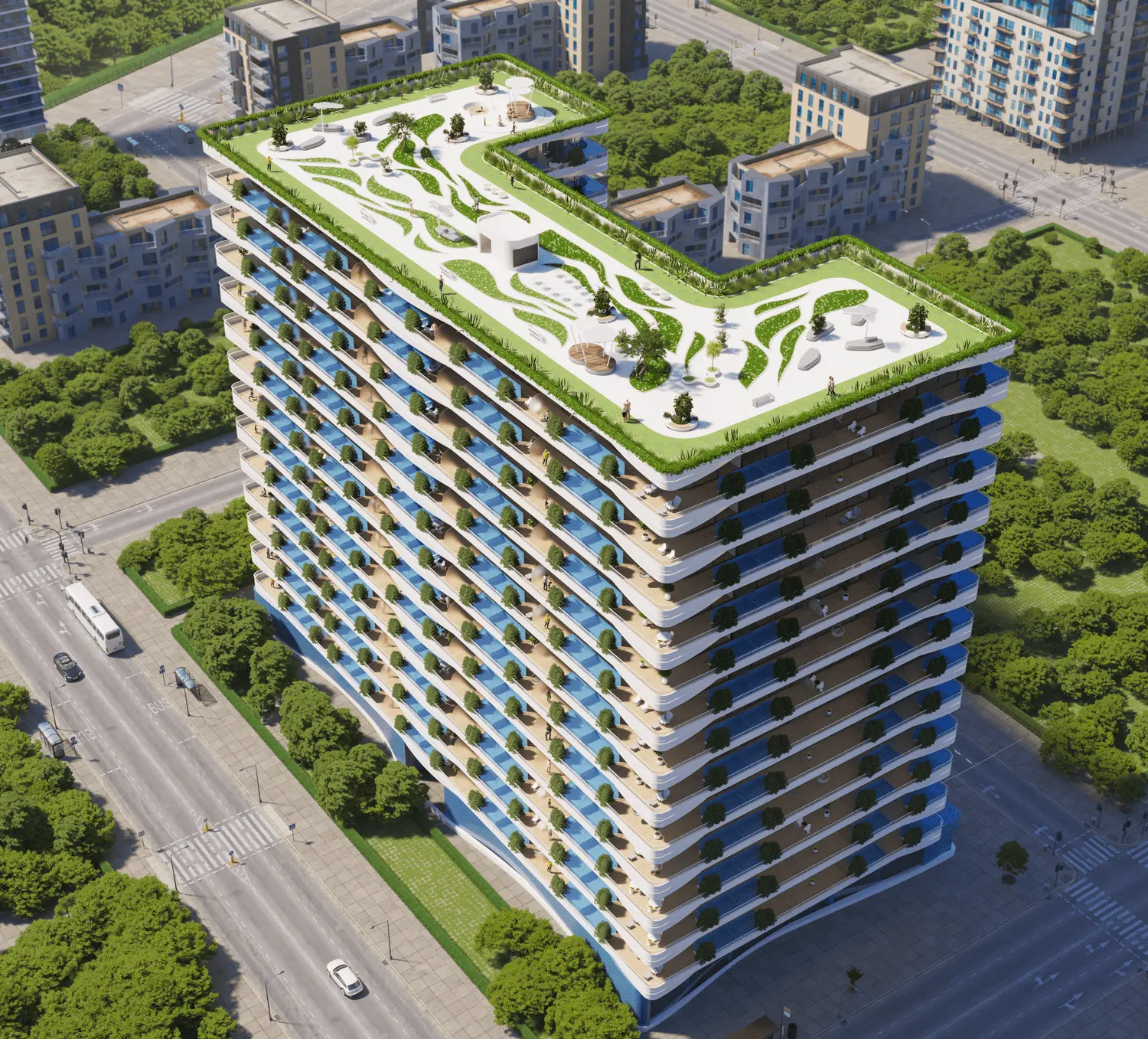 Ivy Gardens by Samana in Dubai Land Residence by Samana - Exterior Image 5