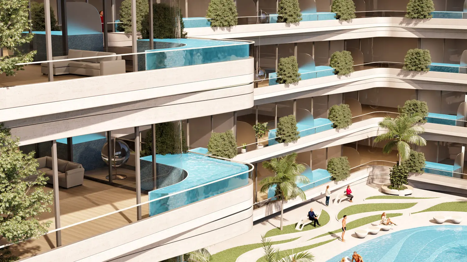 Ivy Gardens by Samana in Dubai Land Residence by Samana - Exterior Image 8
