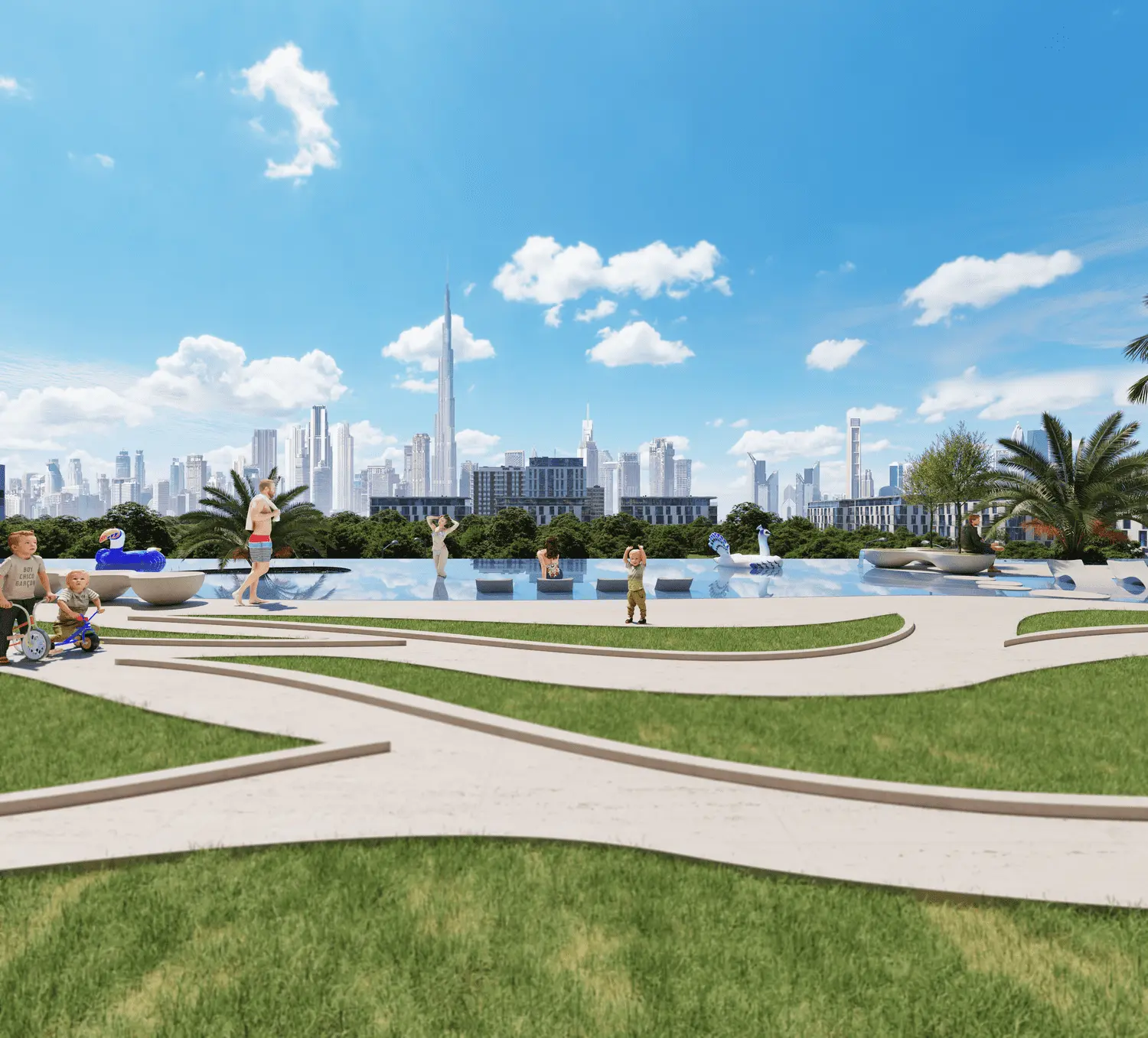 Ivy Gardens by Samana in Dubai Land Residence by Samana - Exterior Image 10