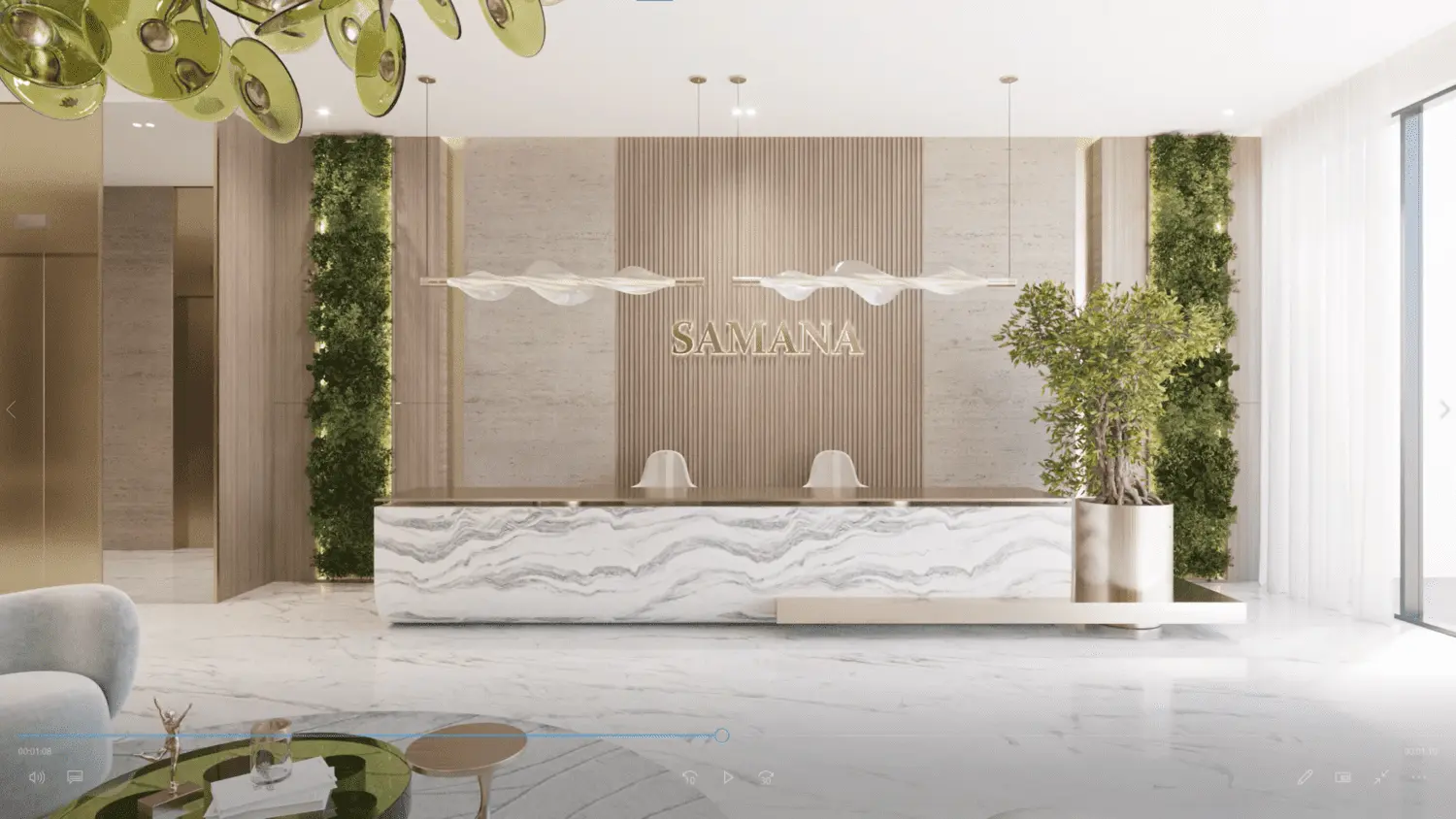 Ivy Gardens by Samana in Dubai Land Residence by Samana - Lobby Image 1