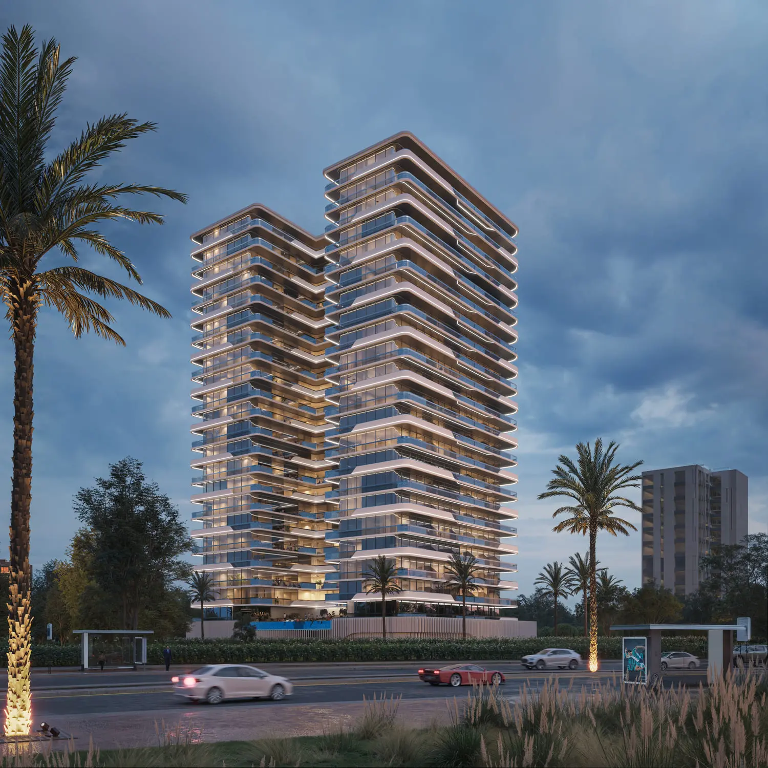 Samana Parkville in Dubai Land Residence by Samana - Exterior Image 3