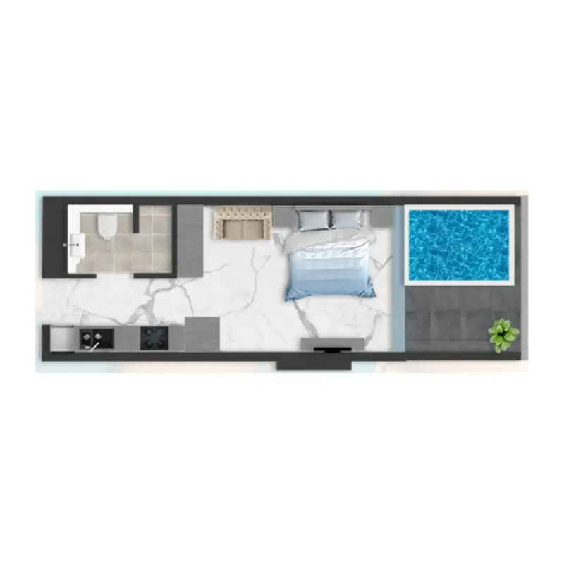 Studio floor plan