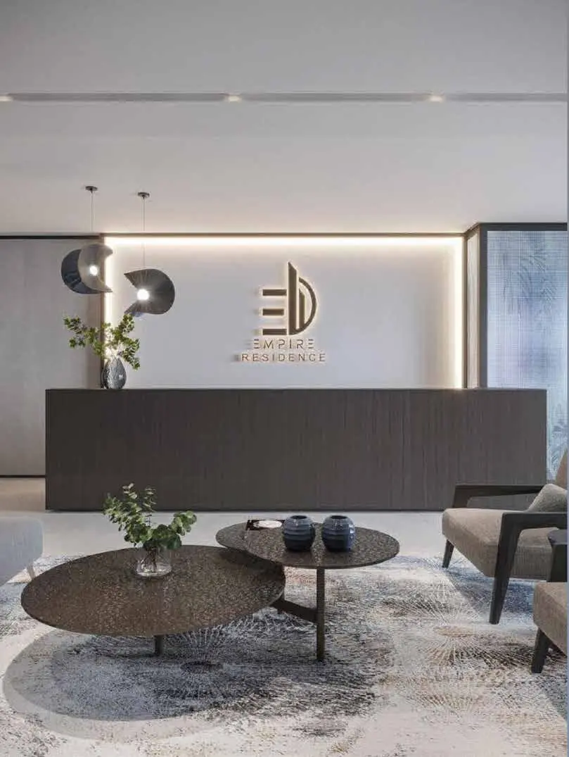 Empire Residences in Jumeirah Village Circle (JVC) by Peace Homes Development - Lobby Image 2