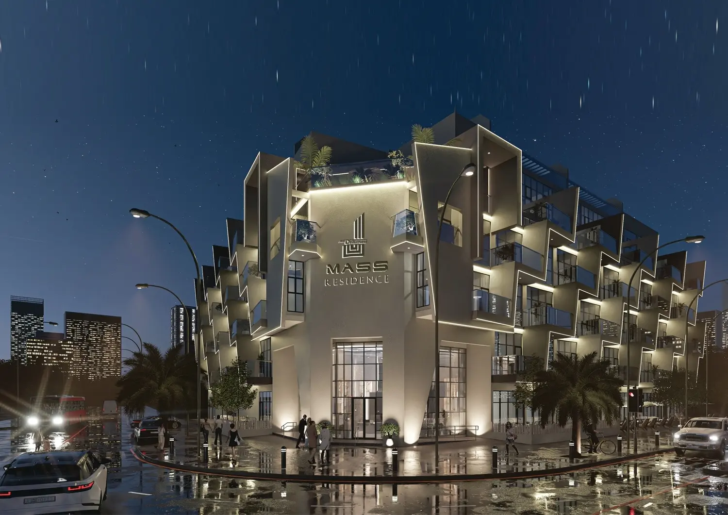 Mass Residences in Jumeirah Village Circle (JVC) by Jaiedco Development - Exterior Image 2