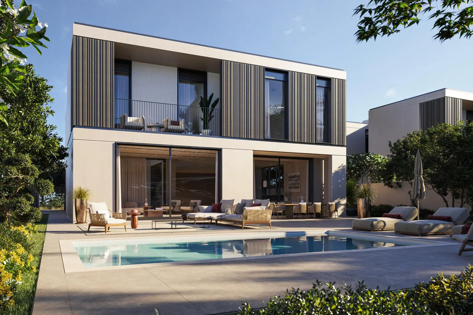 Terra Park at Fay Gardens Fay Hills Masdar City featuring eco-gardens, family spaces, and nature-focused community recreation.jpg