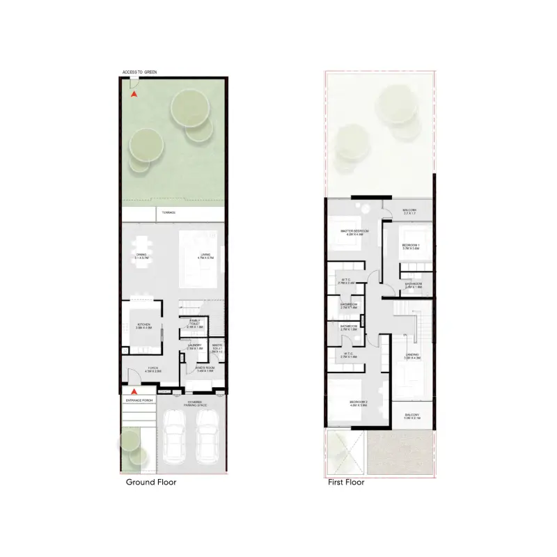 3 bedroom floor plan