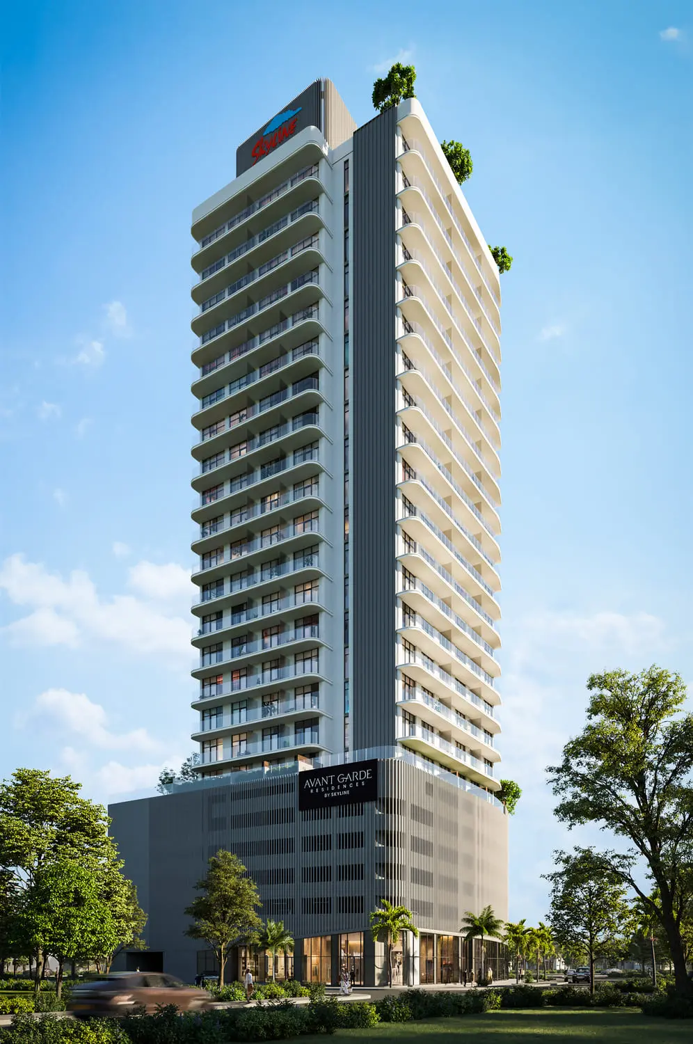 Avant Garde Residences by Skyline in Jumeirah Village Circle (JVC) by Skyline Builders - Exterior Image 2