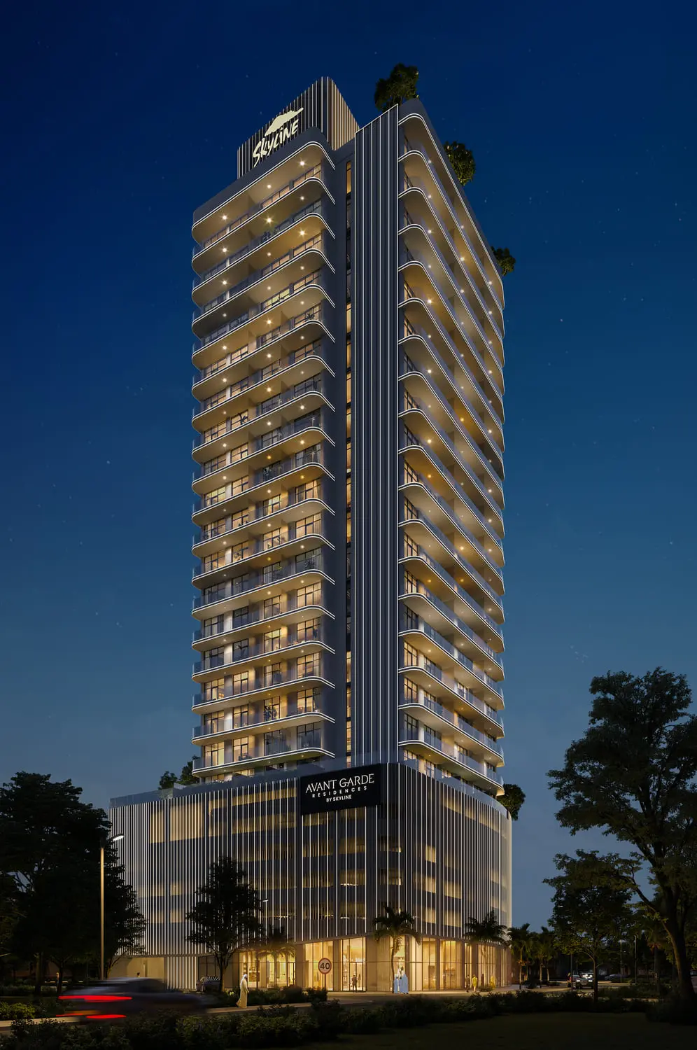 Avant Garde Residences by Skyline in Jumeirah Village Circle (JVC) by Skyline Builders - Exterior Image 3