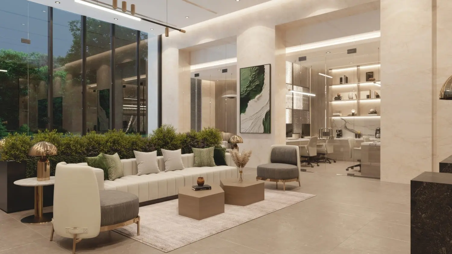 Avant Garde Residences by Skyline in Jumeirah Village Circle (JVC) by Skyline Builders - Lobby Image 4