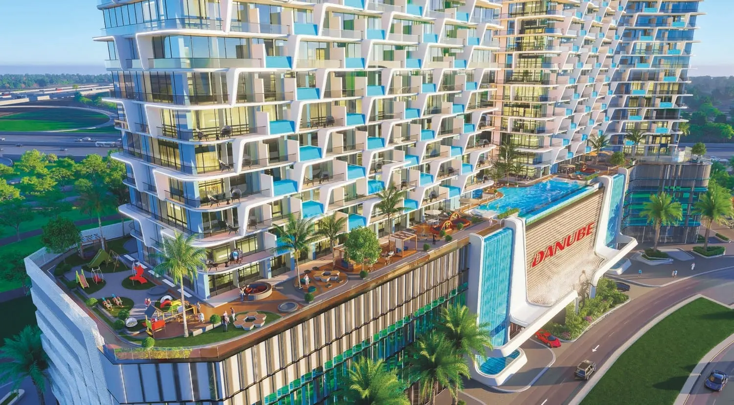 Sportz in Dubai Sports City by Danube - Exterior Image 2